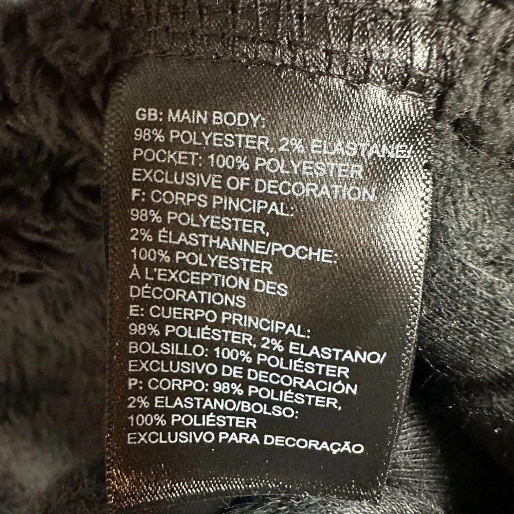 The North Face Mens M WindWall Fleece Lined Softshell Jacket Black Outdoors Hike
